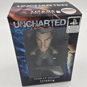 Uncharted Nathan Drake Titans 4.5" Vinyl Figure Arcade Block Exclusive PS4 Toy